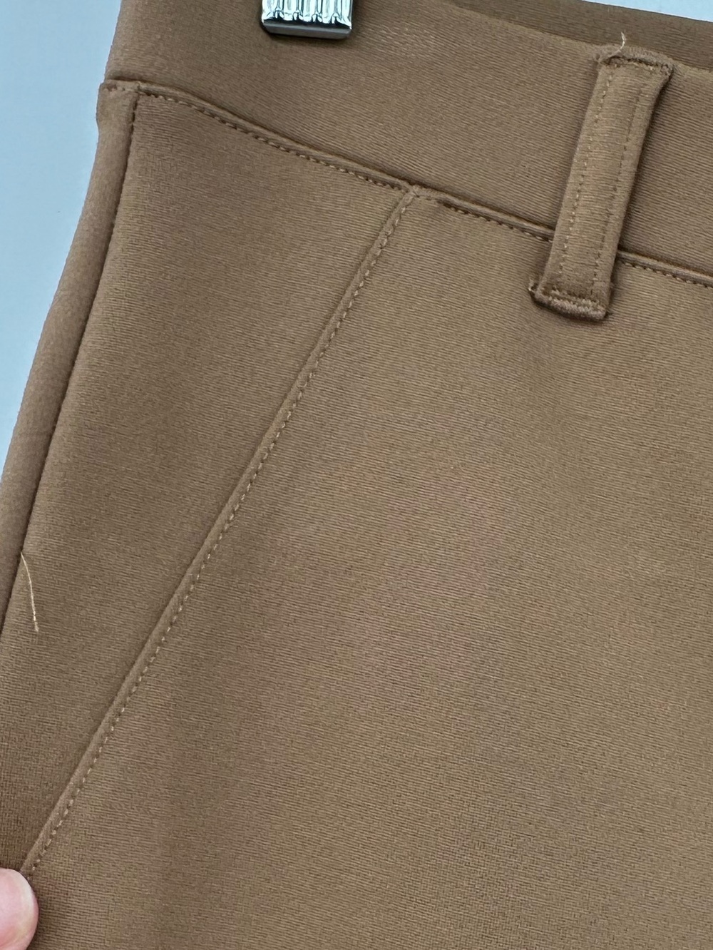 Quince Camel Color Straight Ponte Pants size M - Picture 5 of 9